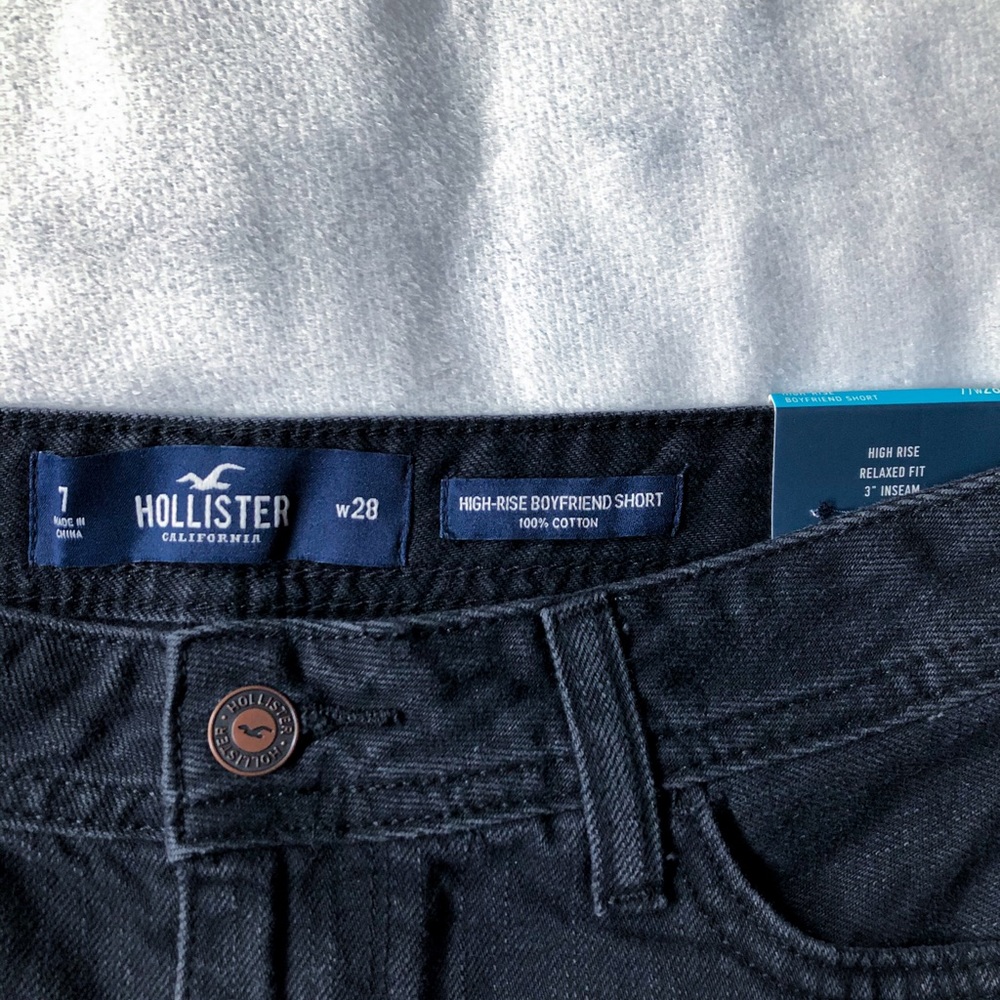 NWT Hollister High-Rise Boyfriend Shorts - Picture 4 of 5